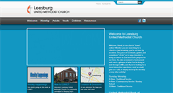 Desktop Screenshot of leesburgumc.org